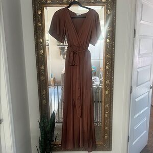 Baltic Born Rust Maxi Dress